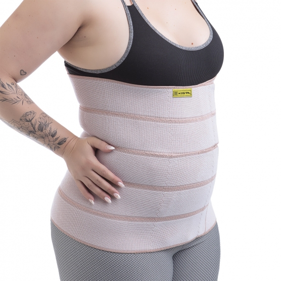 Faixa Elástica Abdominal - 5 Gomos