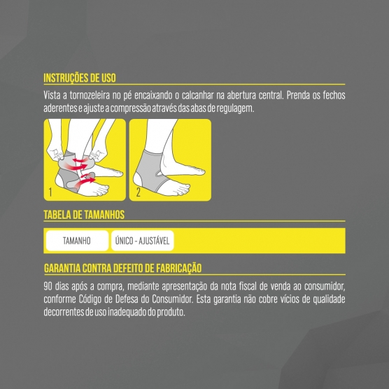 Tornozeleira Ajustável - Foto 8