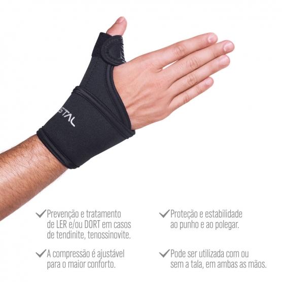 Munhequeira com Tala polegar - Foto 5